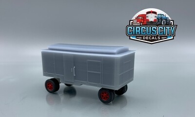 Ringling Brothers Barnum Bailey Circus #123 Ticket Wagon Kit HO Scale