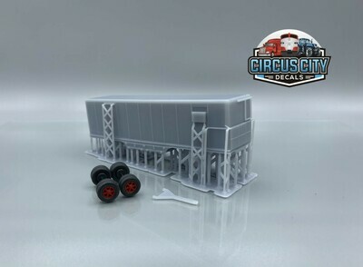 Royal American Shows Office Circus Wagon Kit HO Scale