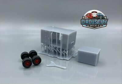 Ringling Brothers Generator #130 Circus Wagon Kit HO Scale