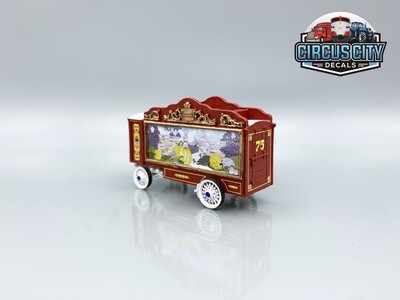 Fairy Tales Tableau # 75 Circus Wagon Decal Set HO Scale