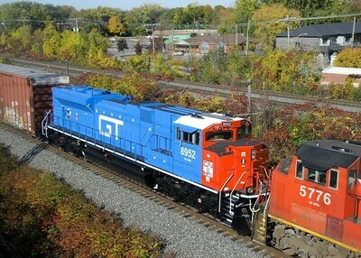 Canadian National 8952 SD70m-2 GT Heritage Decal Set N Scale Decal Set