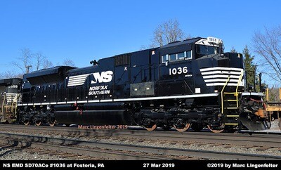 NS Norfolk Southern SD70ace G Scale Decal Set