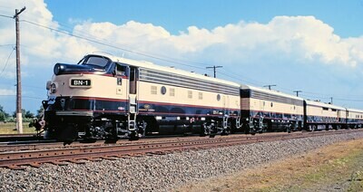 BN Burlington Northern Executive Passenger Train Decals N Scale F7 E9