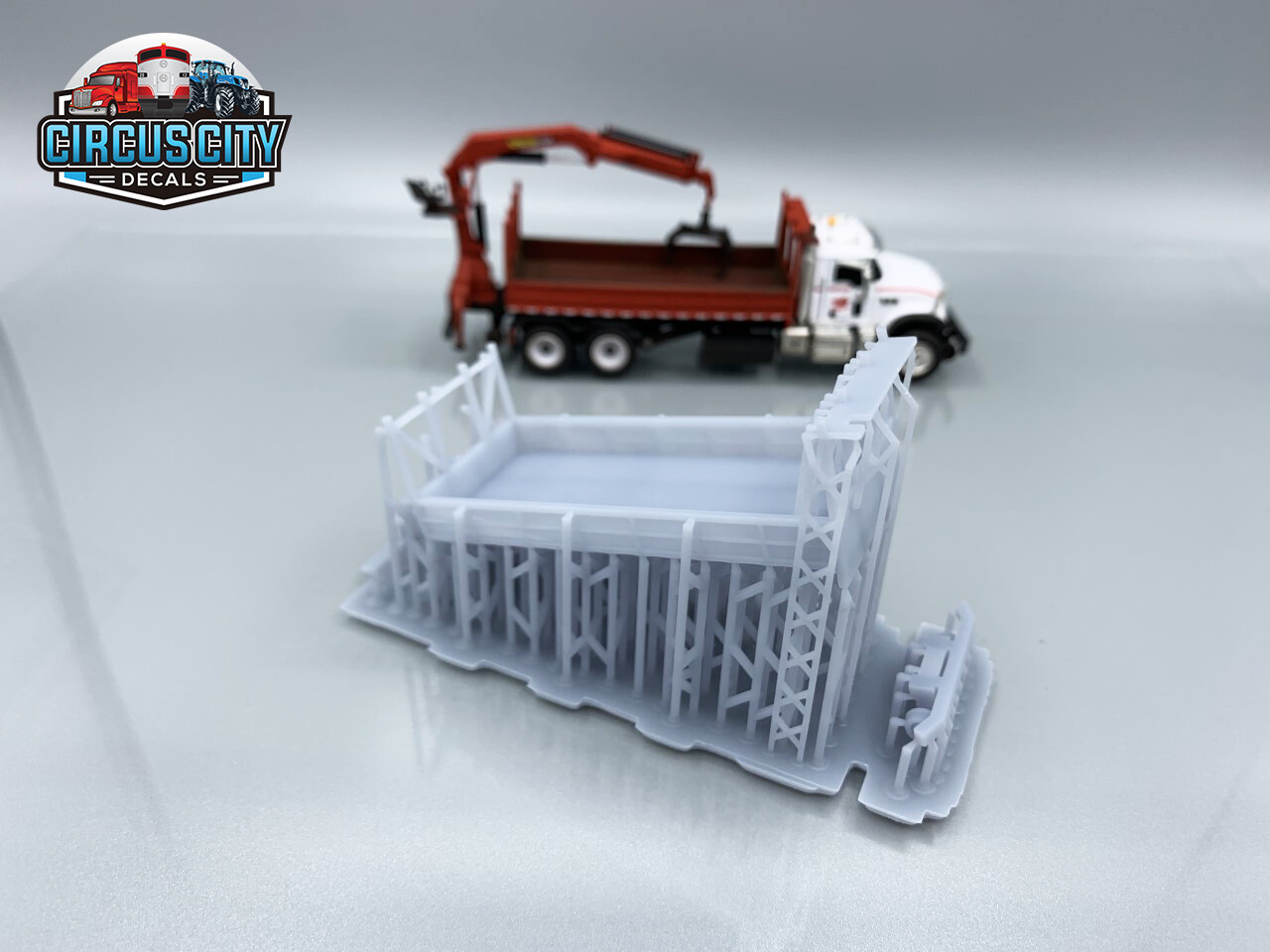 MOW Super Truck Bed Hi-Rail HO Scale Kit