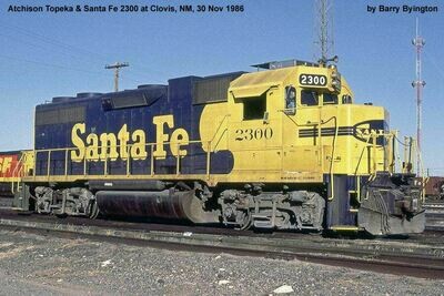 Santa Fe BNSF SD45 GP38/40 G Scale Decal Set Aristocraft USA Trains