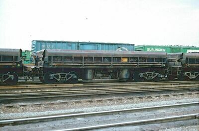 Chicago, Burlington &amp; Quincy CB&amp;Q Dump Car HO Scale Decal Set