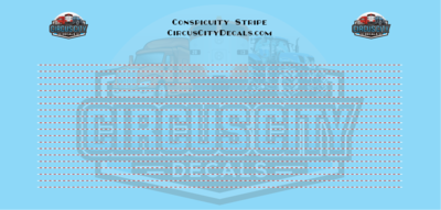 Conspicuity Stripe for N Scale Vehicles