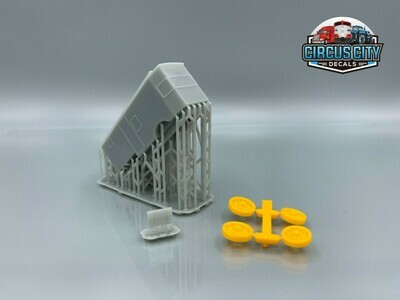 Buffalo Bills Wild West Ticket Wagon Kit HO Scale Circus