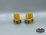 Pole Wagon #211 &amp; #212 Kit HO Scale Circus (Qty 2)