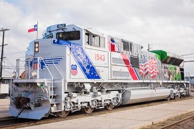 UP Union Pacific SD70 #1943 Support Our Troops USA Trains G Scale Decal Set