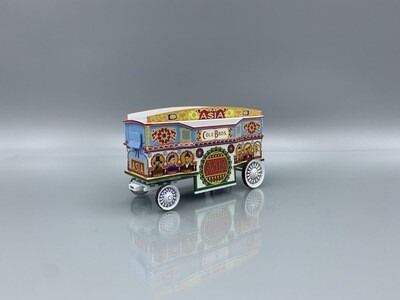 Asia Tableau Cole Brothers Circus Wagon Built-Up HO Scale