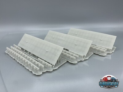 Great Lakes Ore Boat Hatch Covers with Sides HO 1:87 Scale