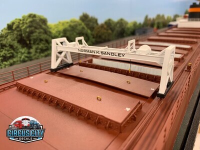 Great Lakes Ore Boat Hatch Crane 3d Printed HO 1:87 Scale