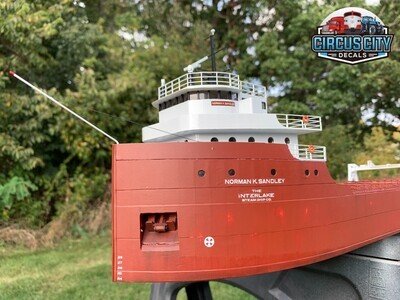 Great Lakes Ore Boat Stack &amp; Parts HO 1:87 Scale