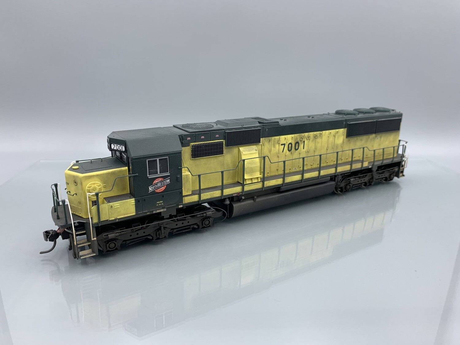 Proto 2000 C&NW SD50 7001 Weathered DCC HO Scale