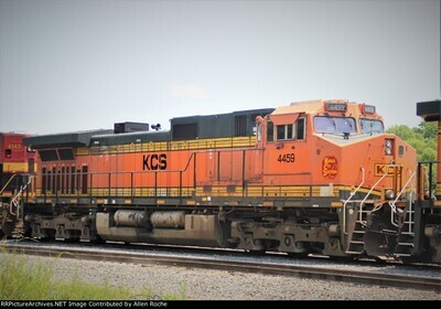 Kansas City Southern BNSF Patch Dash 9 Decals HO Scale
