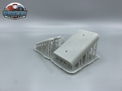 Torpedo Tubes Air Tanks Winterization Hatch 1200 Gallon Fuel Tank GP7/9 HO 1:87 Scale