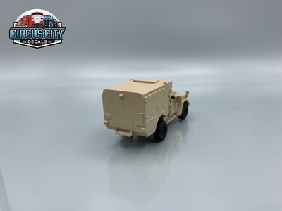 Military Joint Light Tactical Vehicle​ JLTV Ambulance HO 1:87 Scale Model Kit