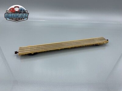 TTX Military 89' Flat Car Decking with Tie Down Channel BLMA ATLAS 1:160 Scale Model Kit