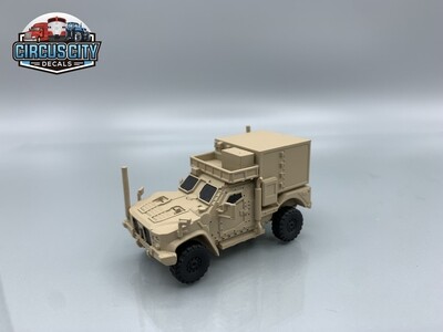Painted Military Joint Light Tactical Vehicle JLTV Shelter HO 1:87 Scale Model Built Up
