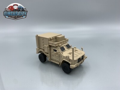 Painted Military Joint Light Tactical Vehicle JLTV Shelter HO 1:87 Scale Model Built Up