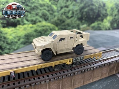 Military Joint Light Tactical Vehicle​ JLTV 4 Door N 1:160 Scale Model Kit (QTY 2)