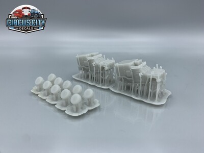 Military Joint Light Tactical Vehicle​ JLTV Shelter N 1:160 Scale Model Kit (QTY 2)