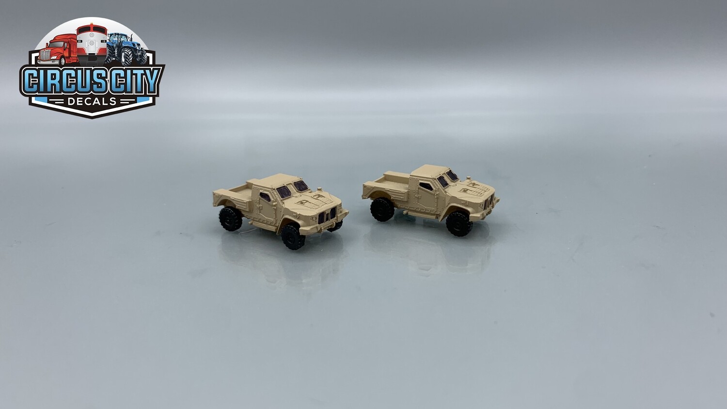 Military Joint Light Tactical Vehicle​ JLTV 2 Door Utility N 1:160 Scale Model Built Up (QTY 2)