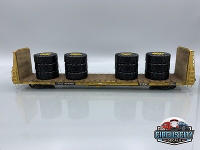 Large Mining Truck Tire Load Unpainted 3d Printed N 1:160 Scale