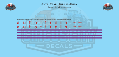 Auto Train Kitchen/Dorm HO 1:87 Scale