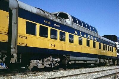 Alaska Railroad Passenger N 1:160 Scale Decal Set