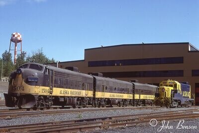 Alaska Railroad F7 N 1:160 Scale Decal Set