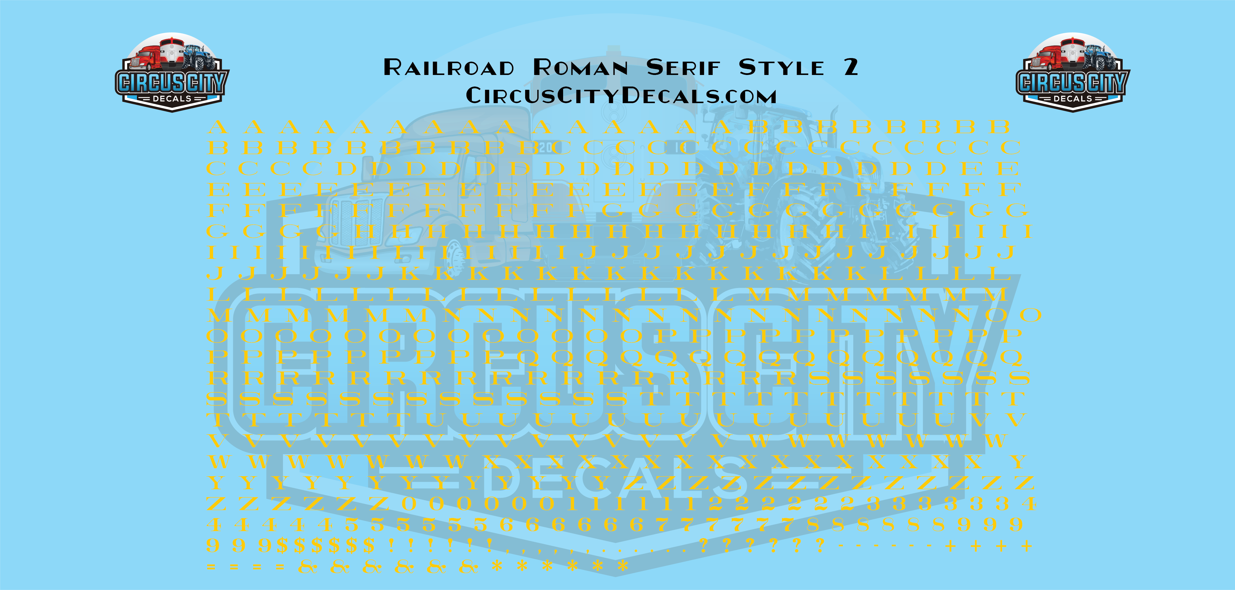 Railroad Roman Serif 2 Alphabet Letters & Numbers 1/16" 1/8" 3/16" 1/4" Water... - Picture 4 of 49