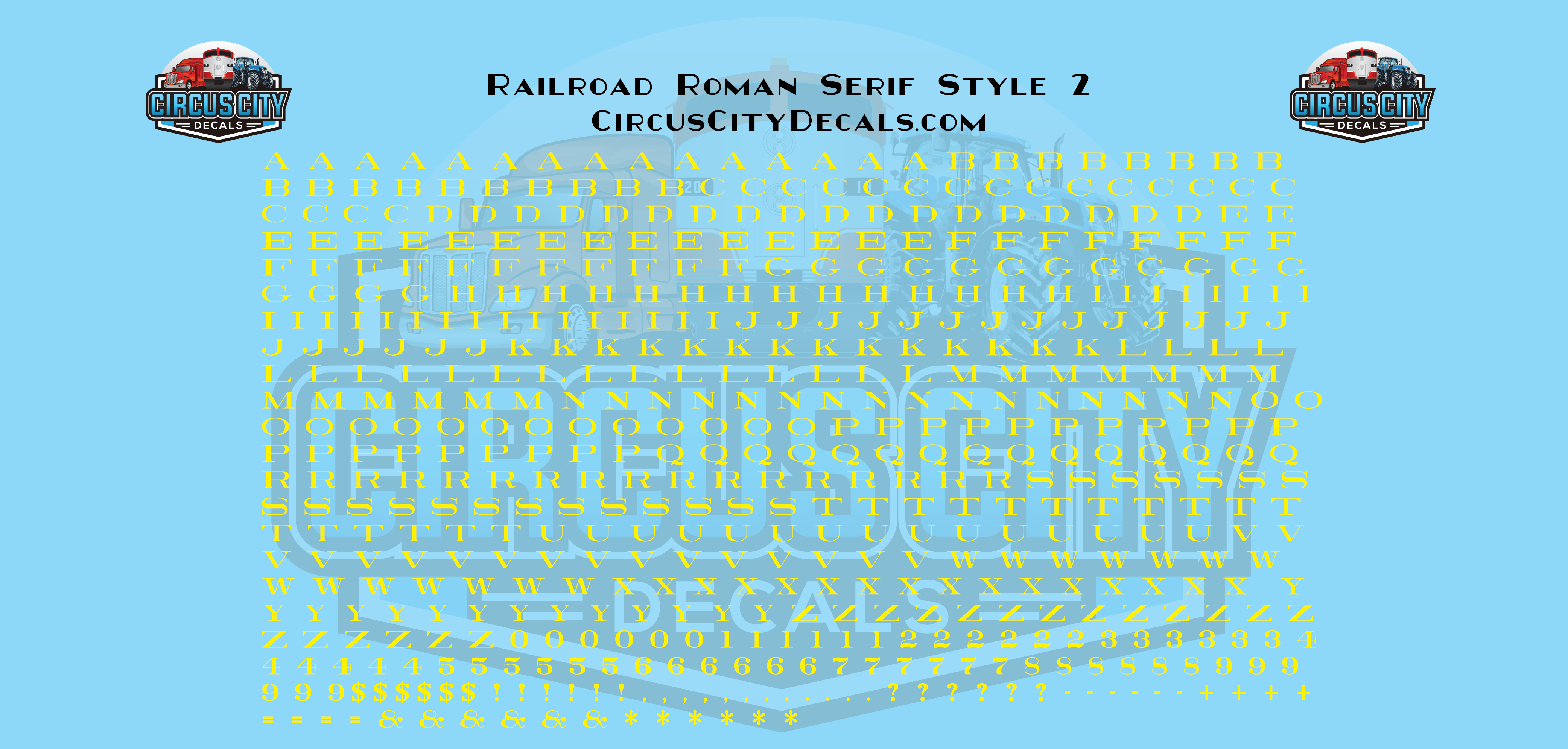 Railroad Roman Serif 2 Alphabet Letters & Numbers 1/16" 1/8" 3/16" 1/4" Water... - Picture 5 of 49