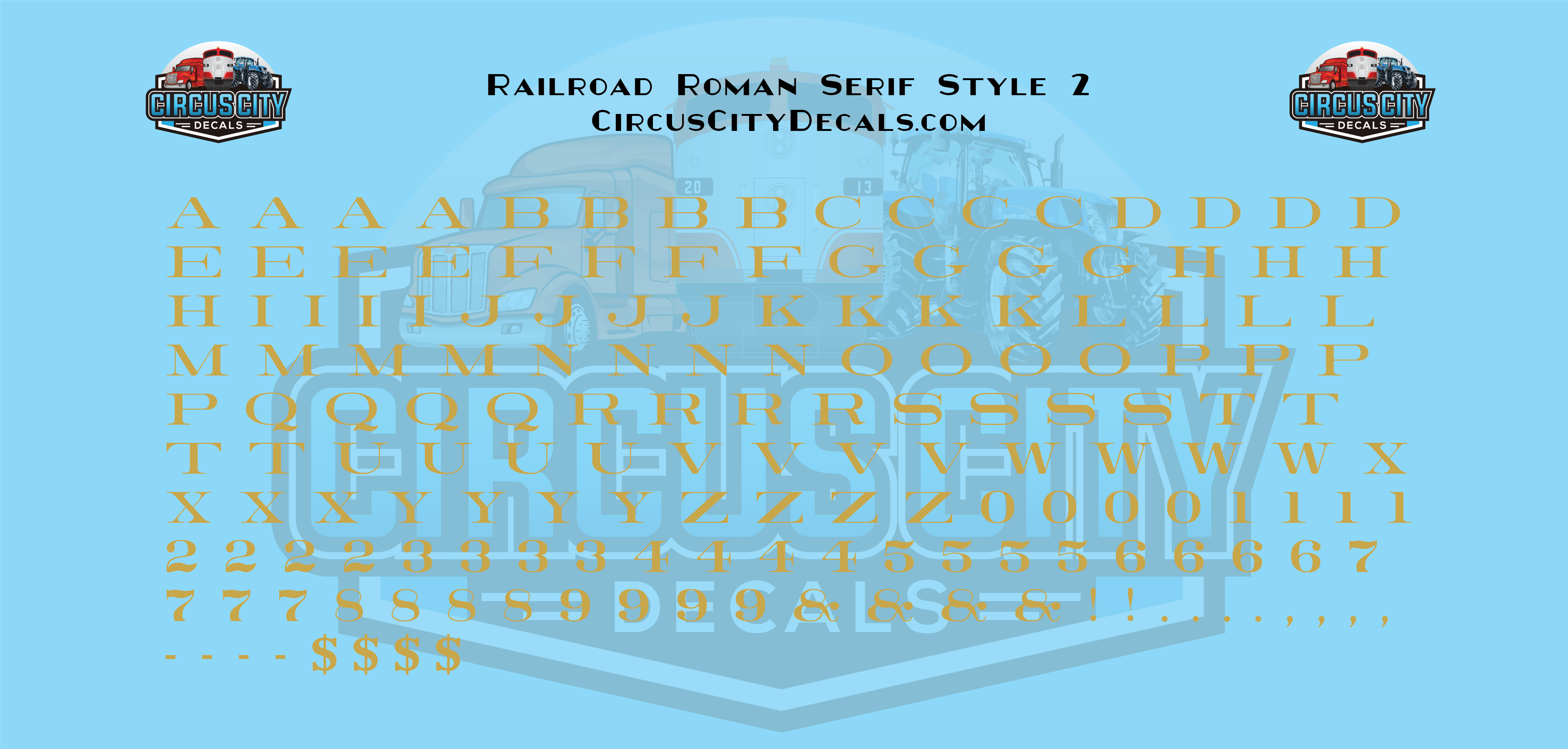 Railroad Roman Serif 2 Alphabet Letters & Numbers 1/16" 1/8" 3/16" 1/4" Water... - Picture 15 of 49