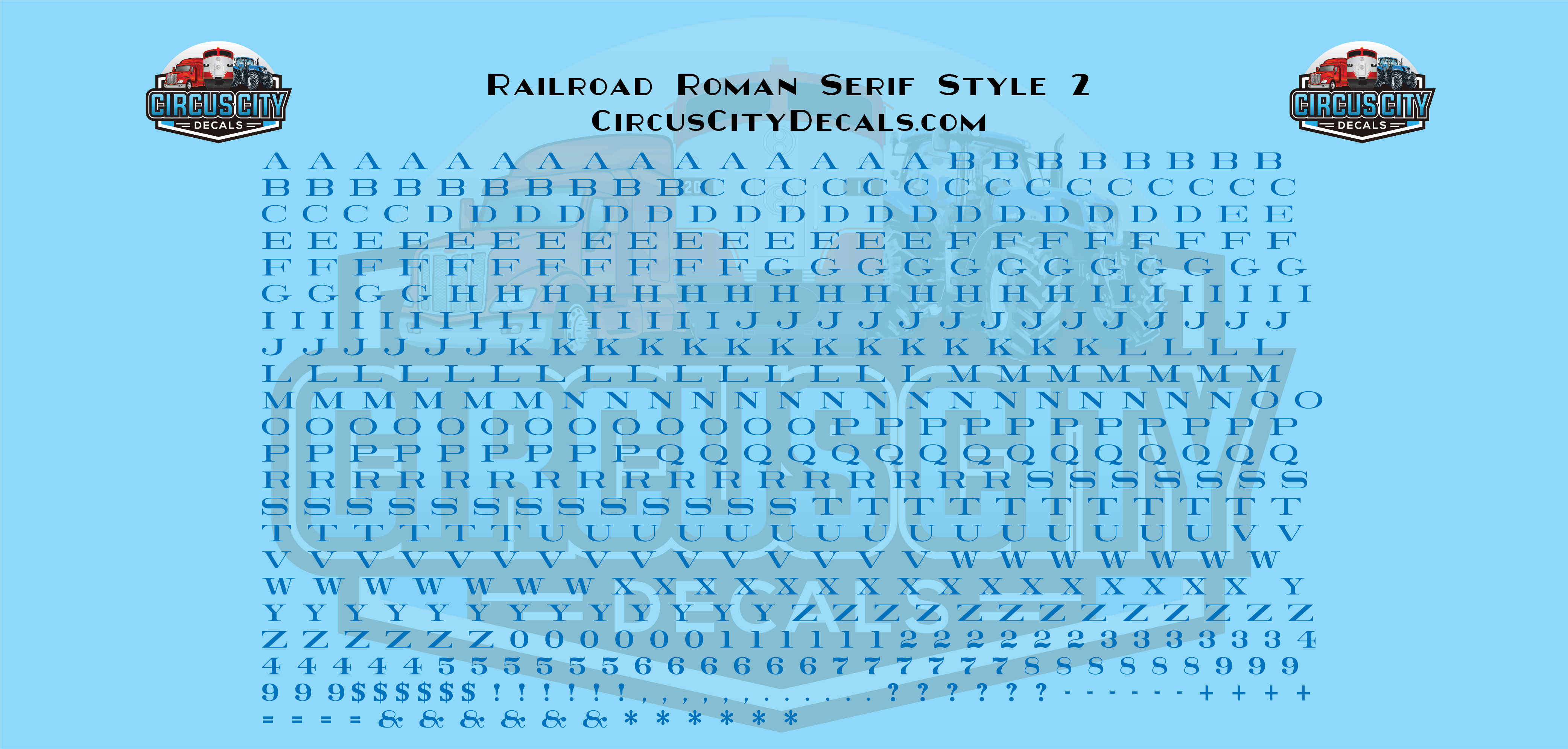 Railroad Roman Serif 2 Alphabet Letters & Numbers 1/16" 1/8" 3/16" 1/4" Water... - Picture 9 of 49