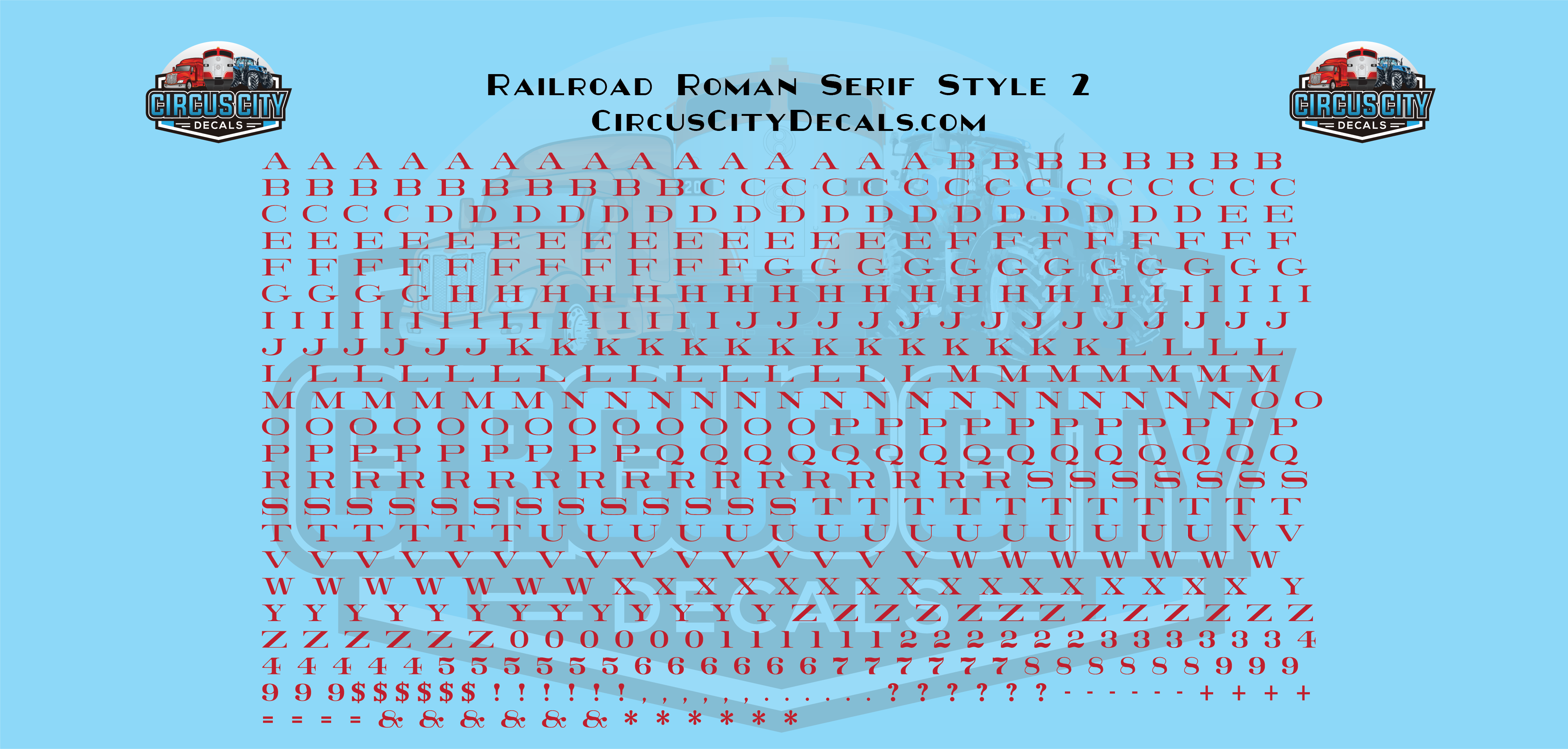 Railroad Roman Serif 2 Alphabet Letters & Numbers 1/16" 1/8" 3/16" 1/4" Water... - Picture 11 of 49