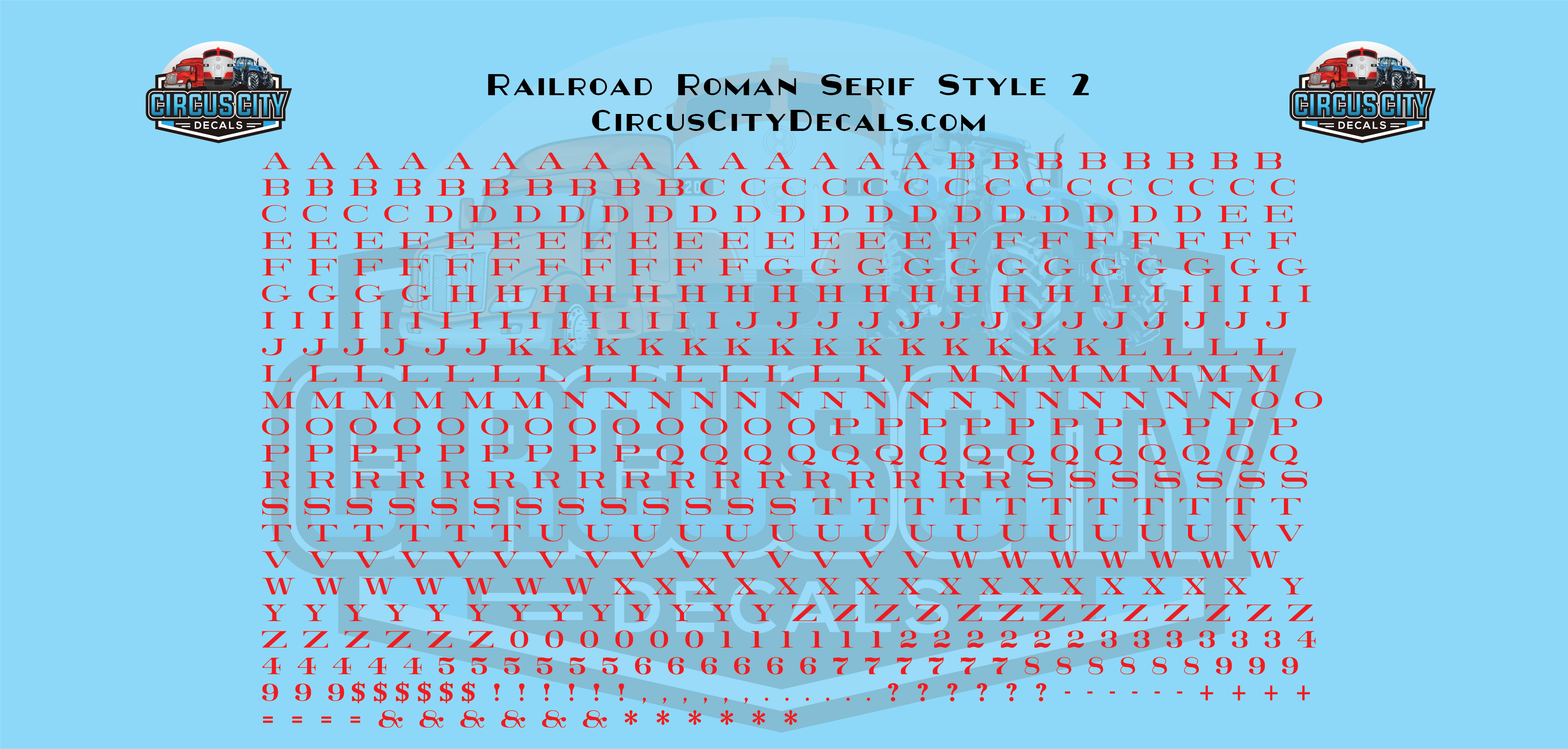 Railroad Roman Serif 2 Alphabet Letters & Numbers 1/16" 1/8" 3/16" 1/4" Water... - Picture 10 of 49