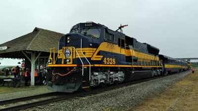 Alaska Railroad SD70mac 4328 1:29 G Decal Set