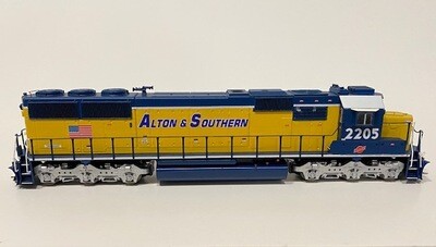 Alton &amp; Southern GP38-2 SD60 N 1:160 Scale Decal Set