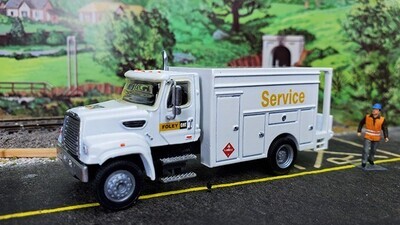 Caterpillar Cat Service MOW Truck Vehicle HO 1:87 Scale Decal Set