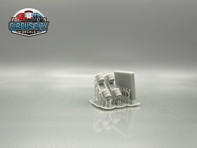 Ringling Brothers Circus Modern Wagon Wheels Tongue Tool/Storage Box N 1:160 Scale