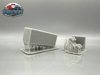 Ringling Brothers Circus Modern Wagon Kit Style 1 N 1:160 Scale