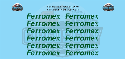 Ferromex Autorack G 1:29 Scale Decal Set