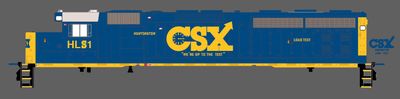 CSX SD45-2 Load Test Bed Decal Set 1:160 N Scale