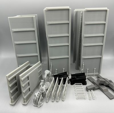52&#39; 6&quot; Thrall 2743 Gondola 1:29 Scale Kit