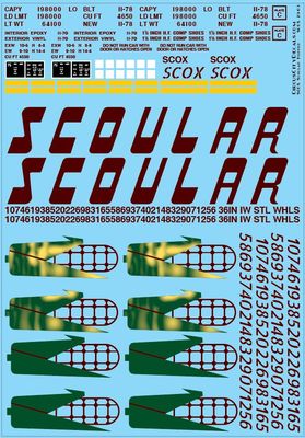 Scoular 59&#39; Cylindrical Hopper SCOX G 1:29 Scale