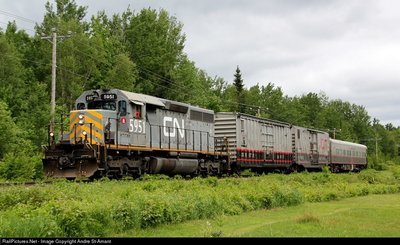 CN Canadian National Track Evaluation Train HO Scale Decal Set