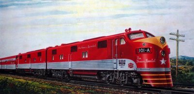 The Texas Special MKT KATY Frisco E7 2000 101 101A HO Scale Decal Set