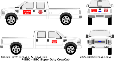 Green Bay &amp; Western Wisconsin Central GBW WC Vehicle Decals S Scale